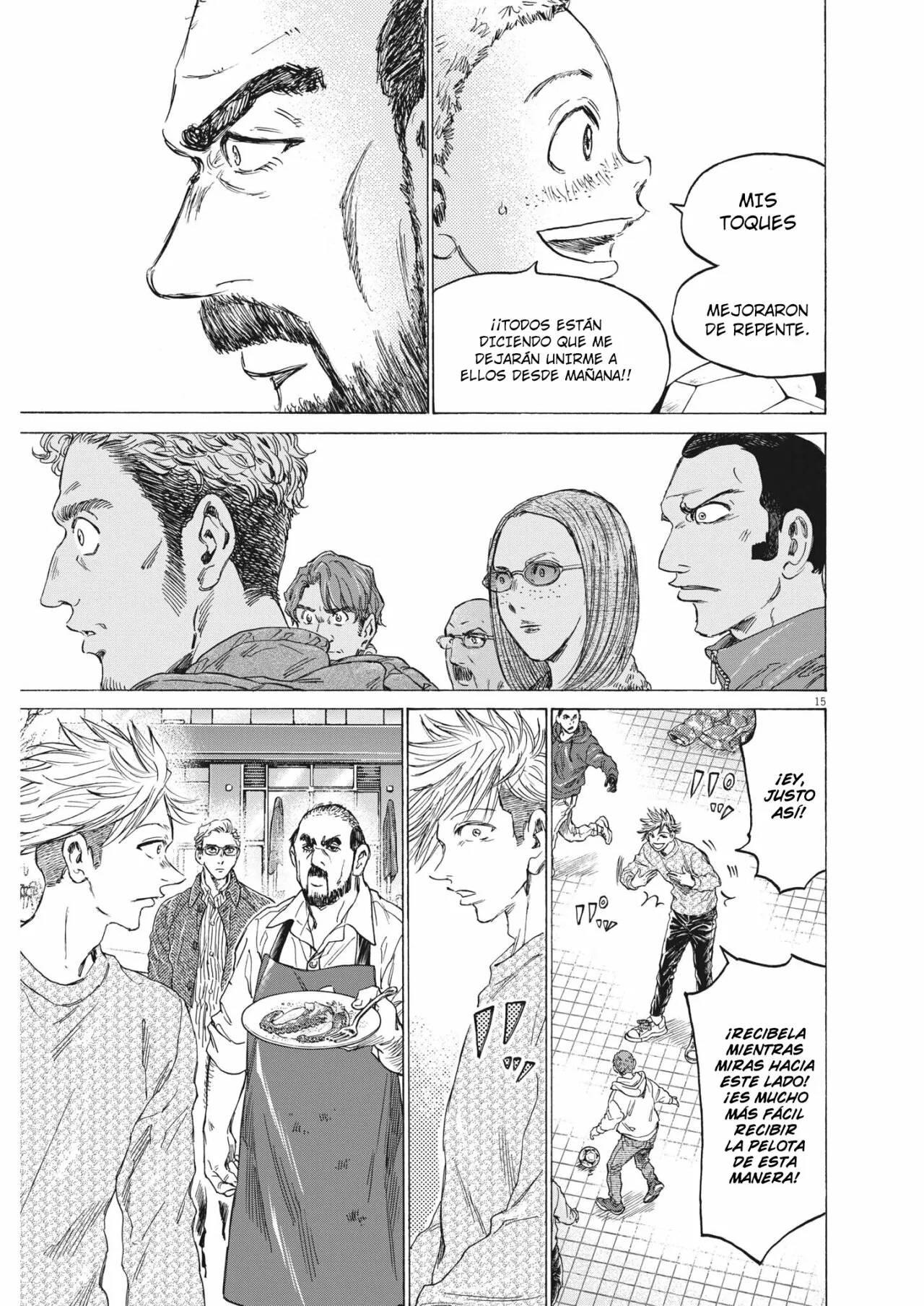 Read Ao Ashi ES Manga Online