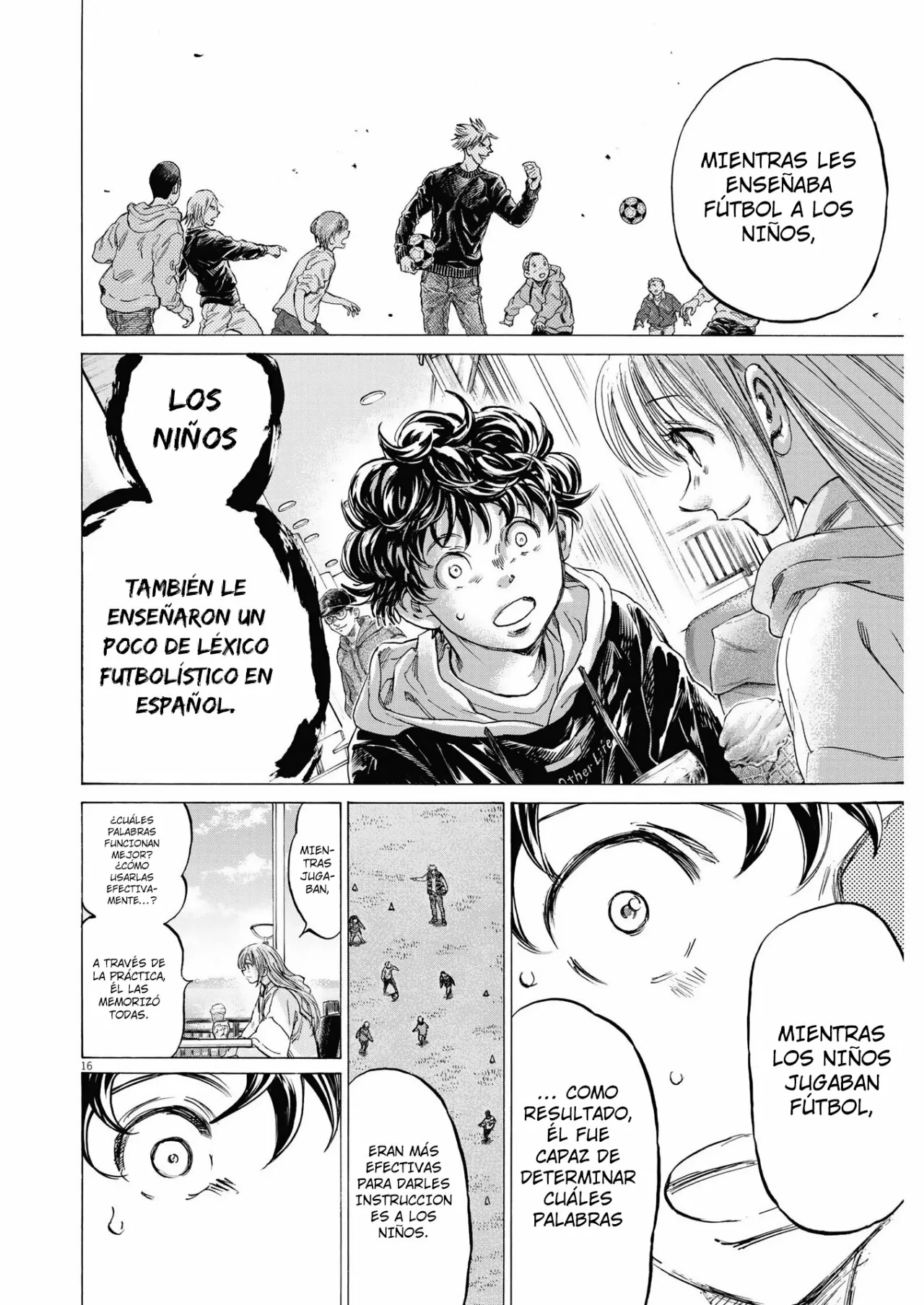 Read Ao Ashi ES Manga Online