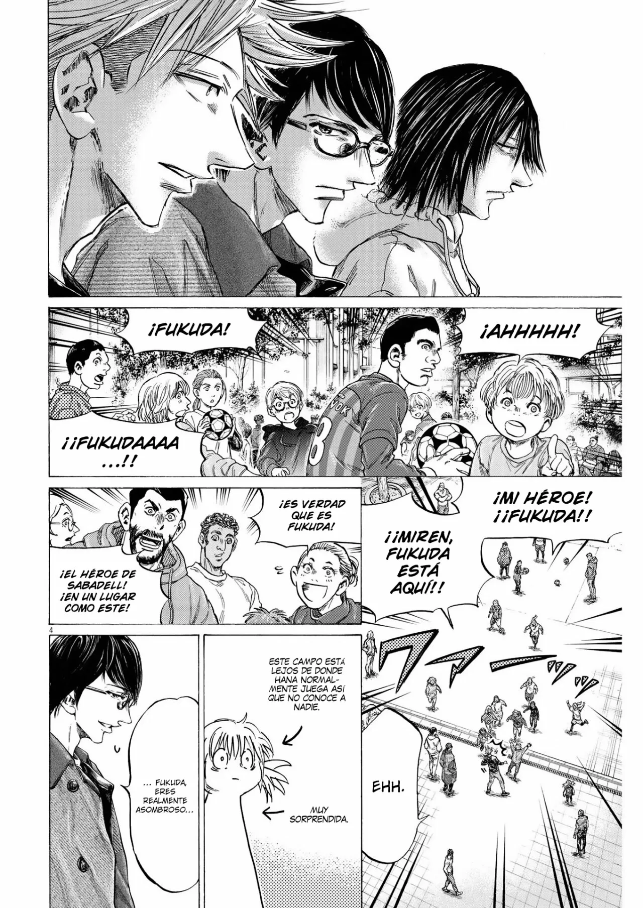 Read Ao Ashi ES Manga Online