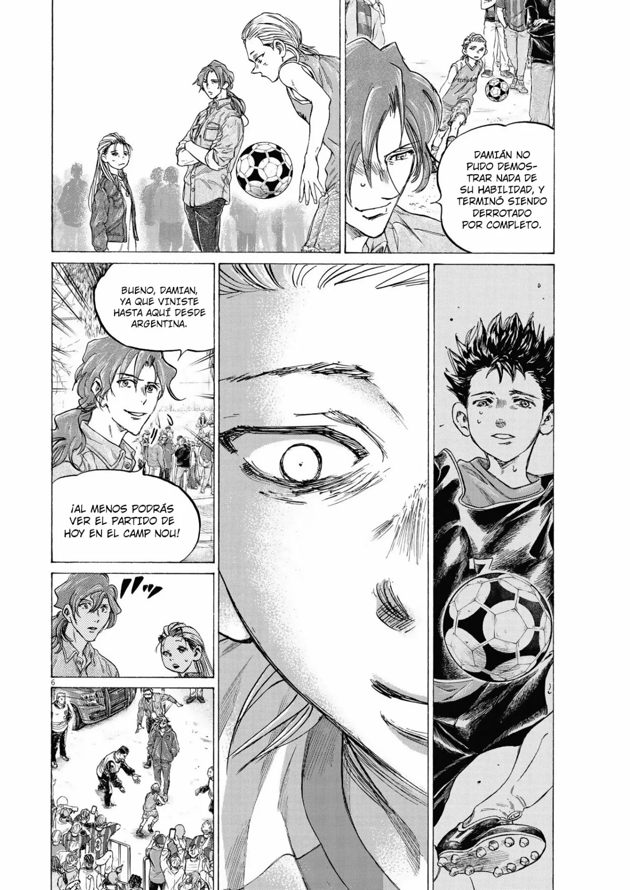 Read Ao Ashi ES Manga Online