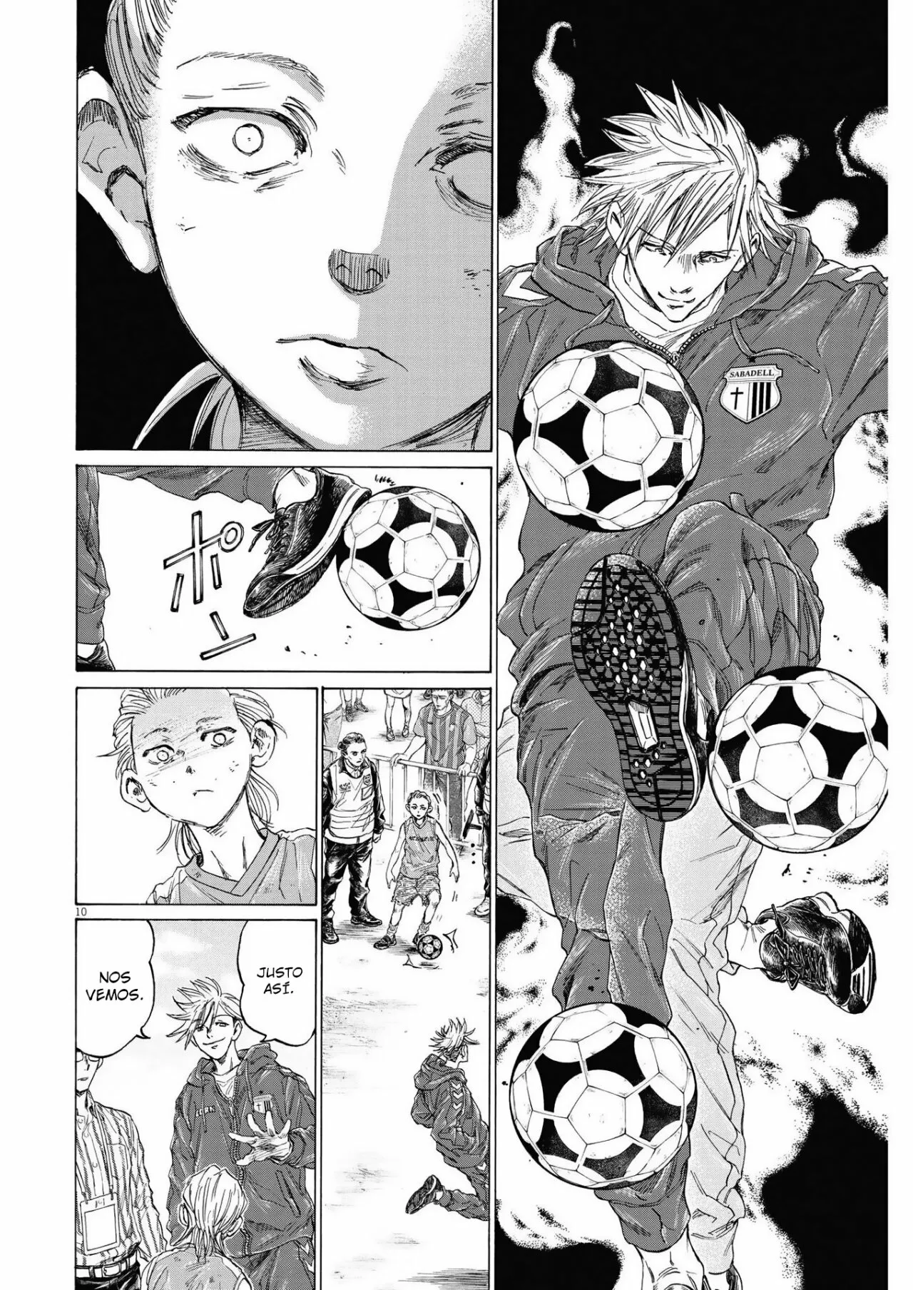 Read Ao Ashi ES Manga Online
