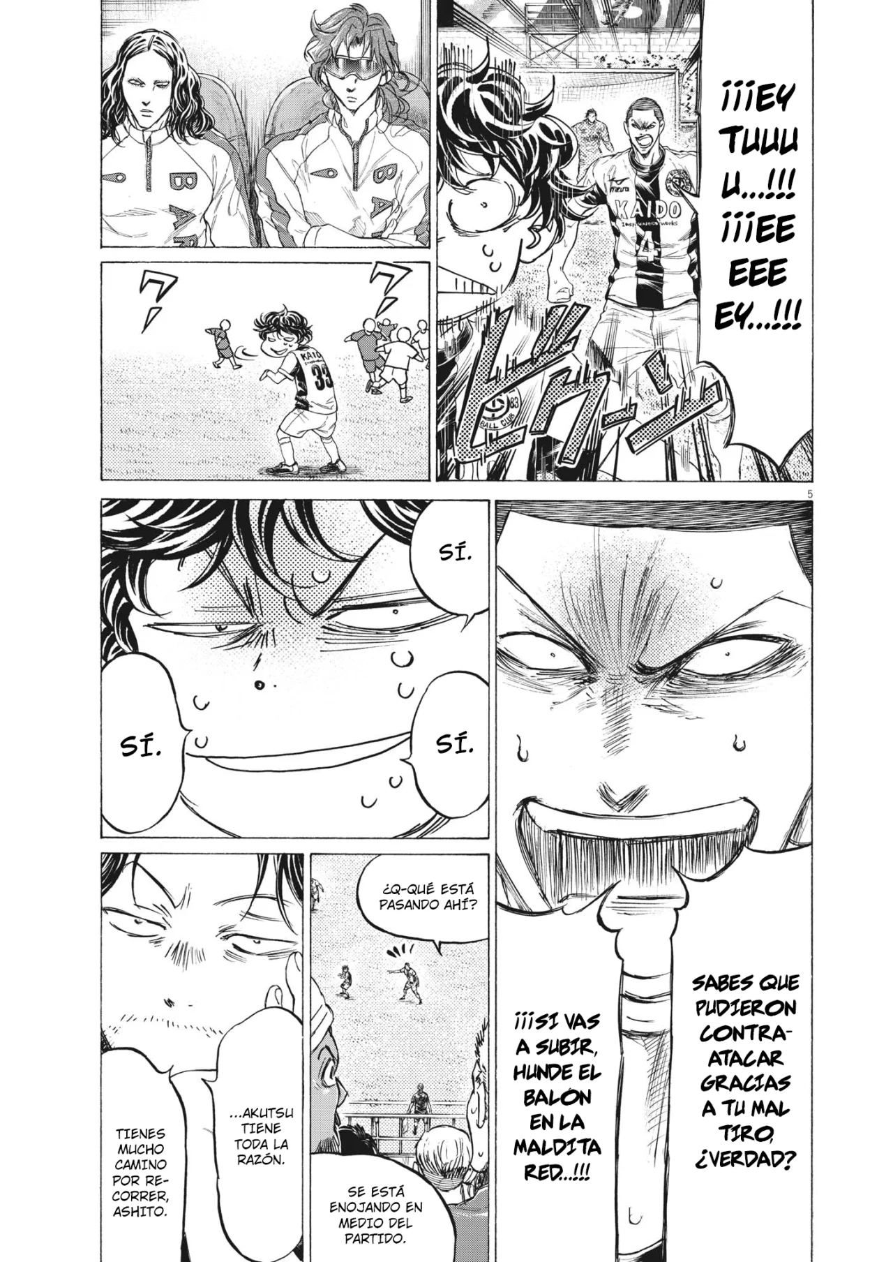Read Ao Ashi ES Manga Online