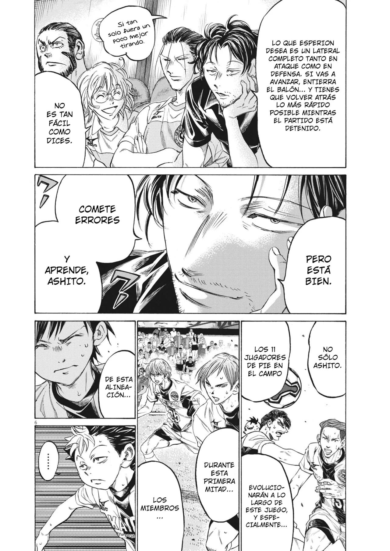 Read Ao Ashi ES Manga Online