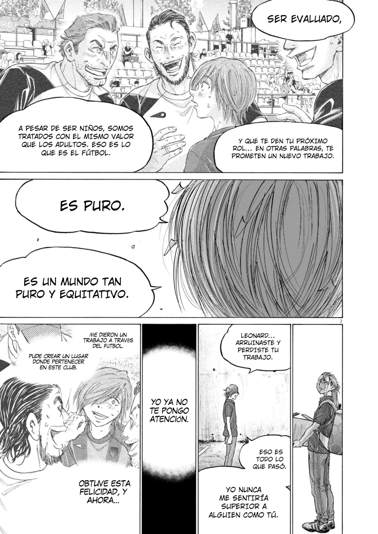 Read Ao Ashi ES Manga Online