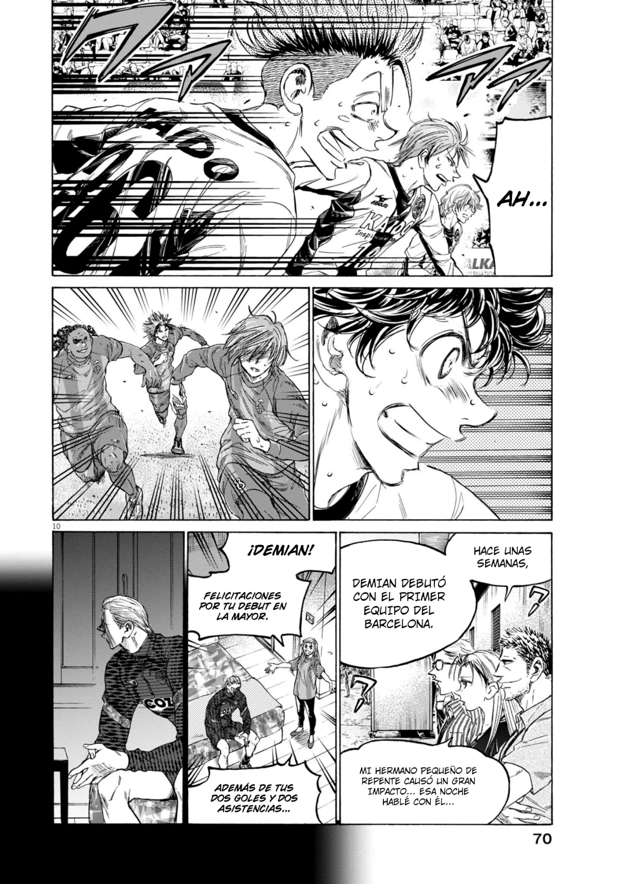Read Ao Ashi ES Manga Online
