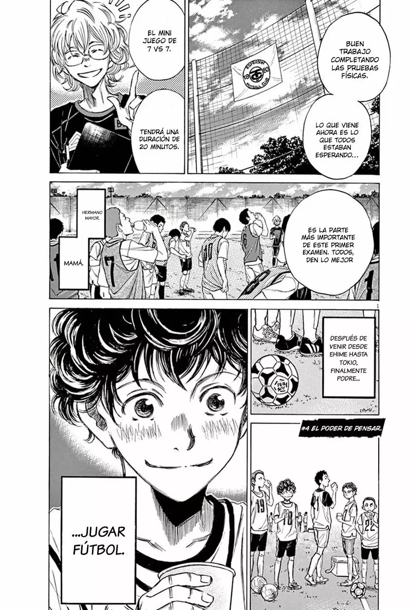 Read Ao Ashi ES Manga Online