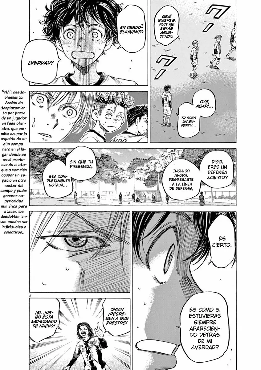 Read Ao Ashi ES Manga Online