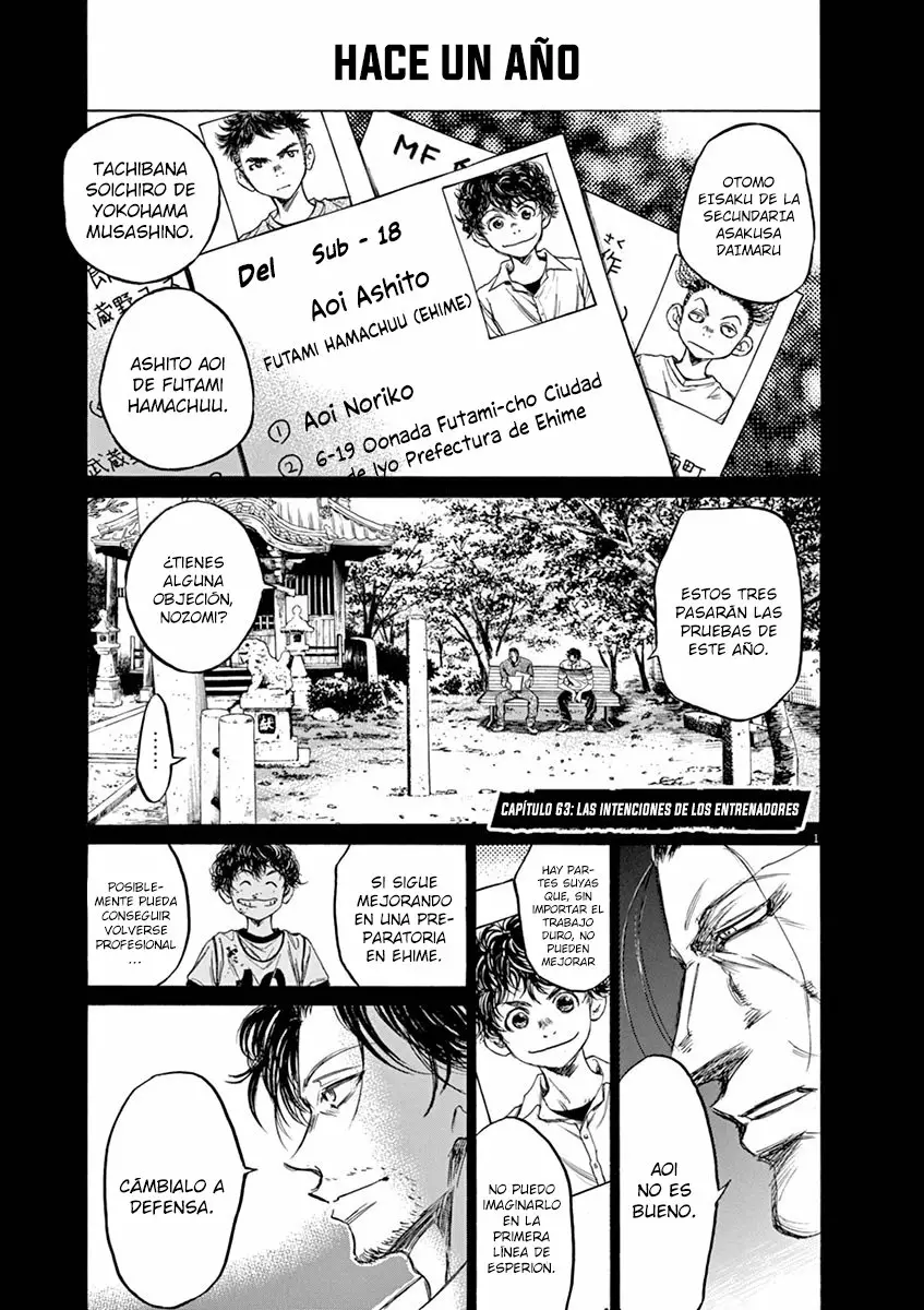 Read Ao Ashi ES Manga Online