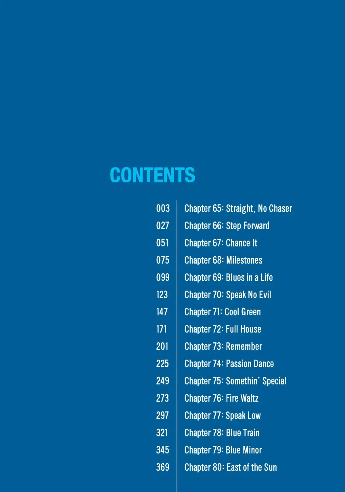 Read Blue Giant ES Manga Online