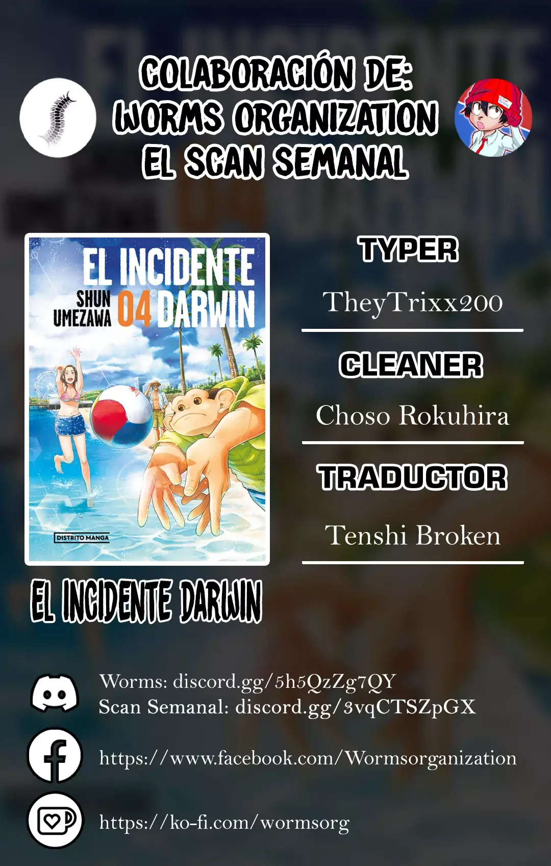 Read Darwin Incident ES Manga Online