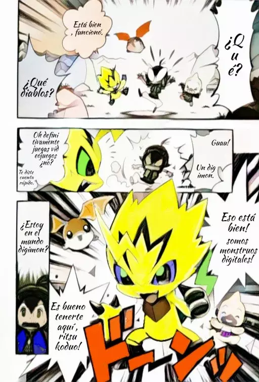 Read Digimon dreamers ES Manga Online