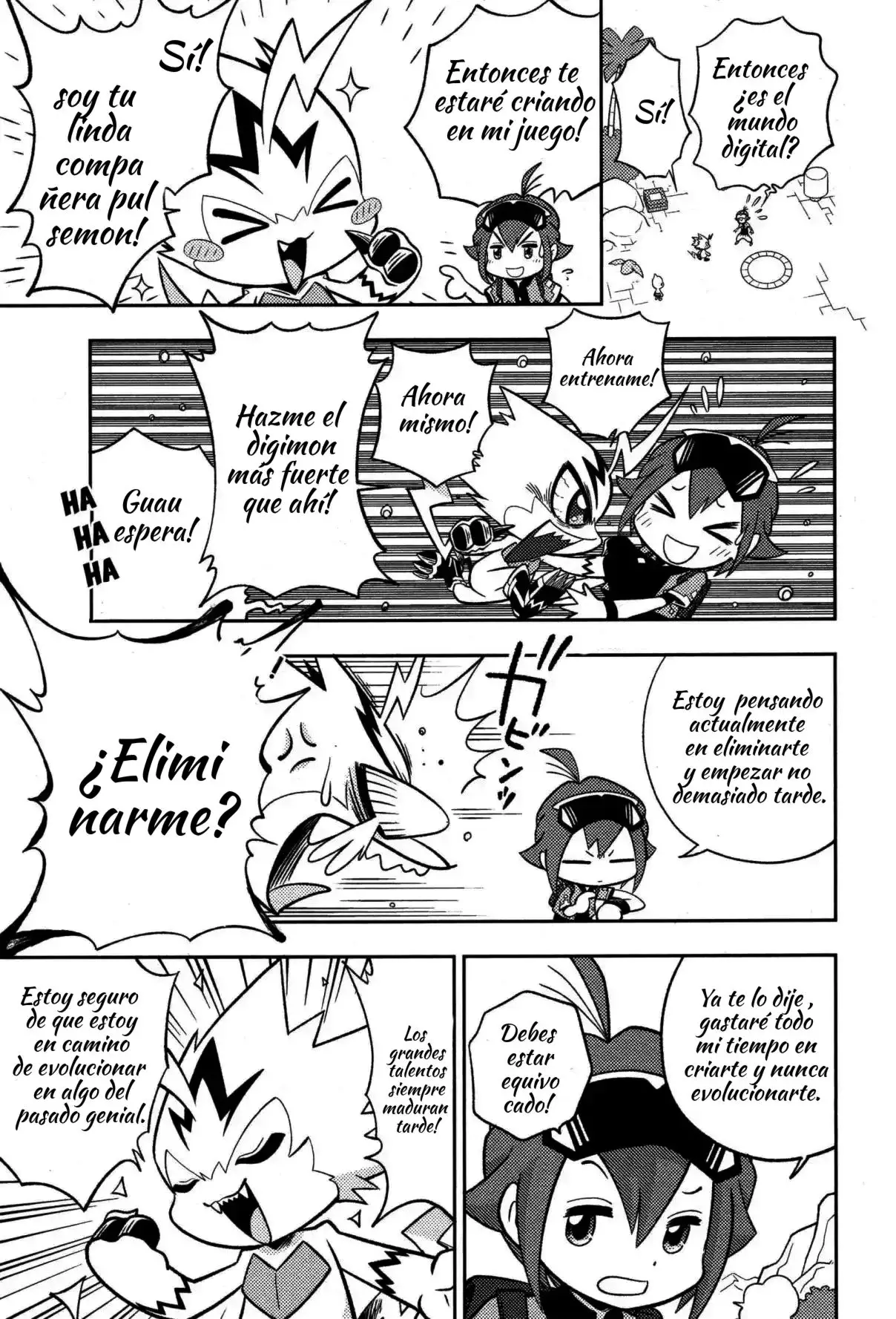 Read Digimon dreamers ES Manga Online