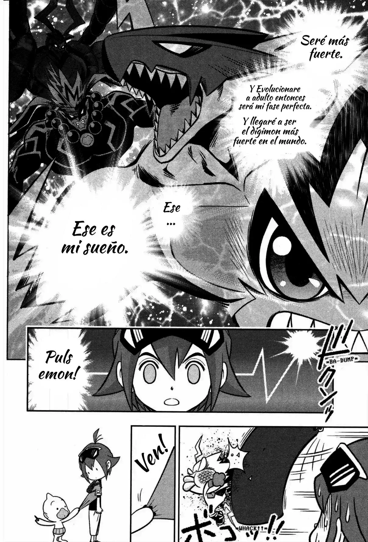 Read Digimon dreamers ES Manga Online