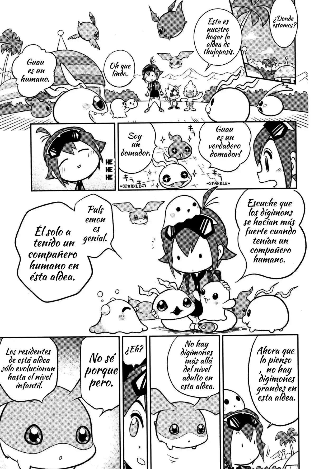 Read Digimon dreamers ES Manga Online