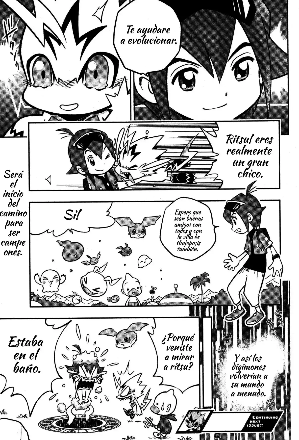 Read Digimon dreamers ES Manga Online