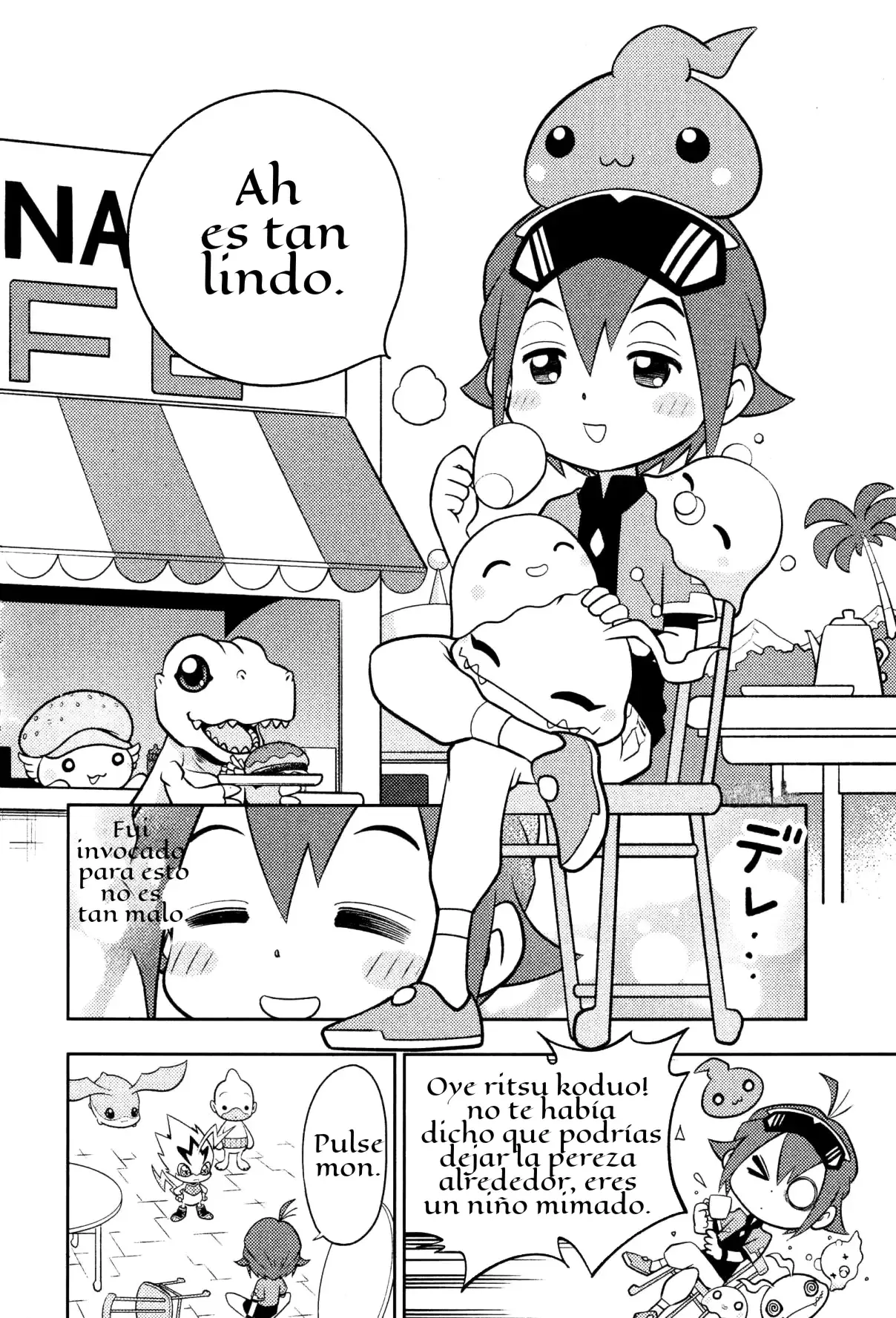 Read Digimon dreamers ES Manga Online