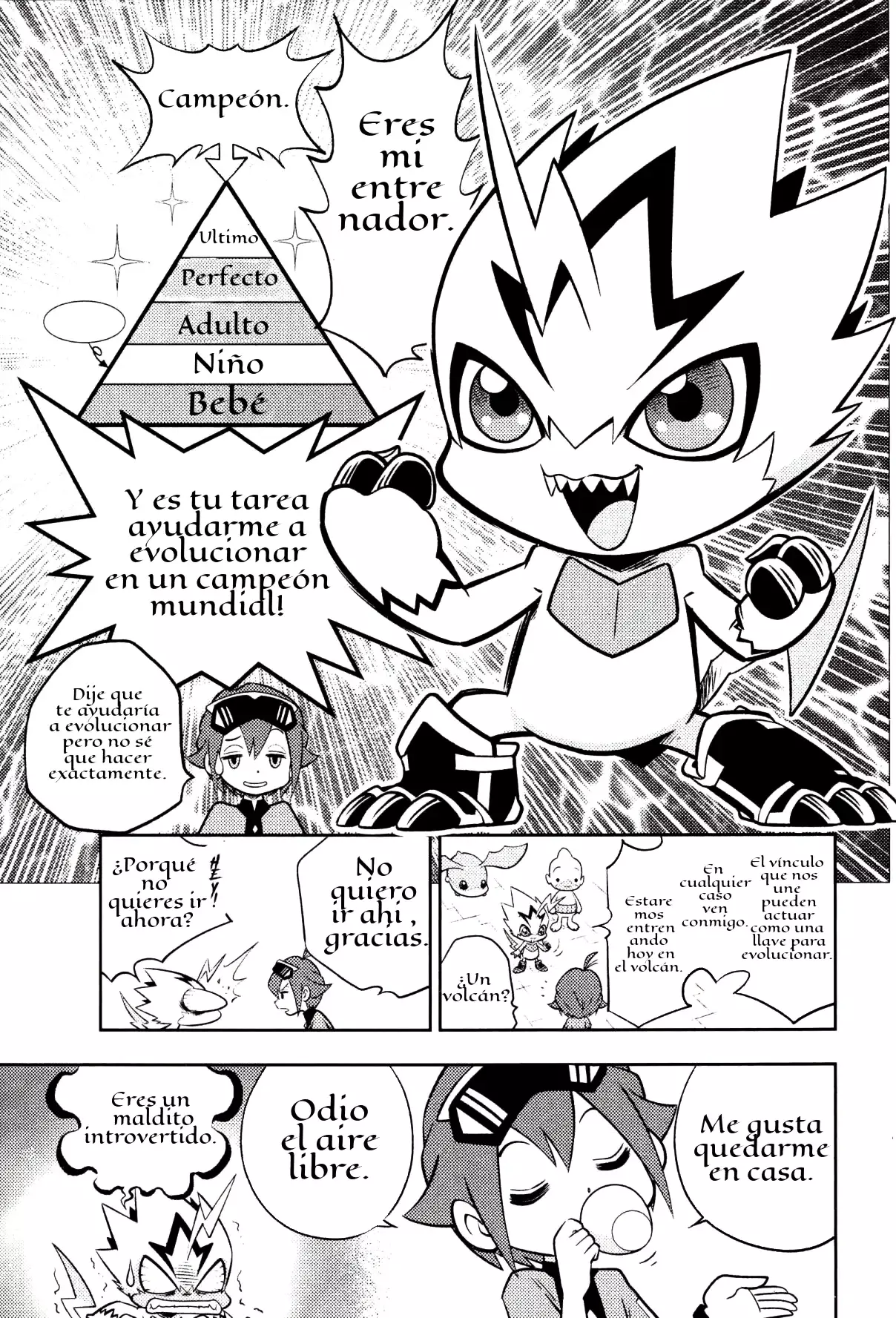 Read Digimon dreamers ES Manga Online