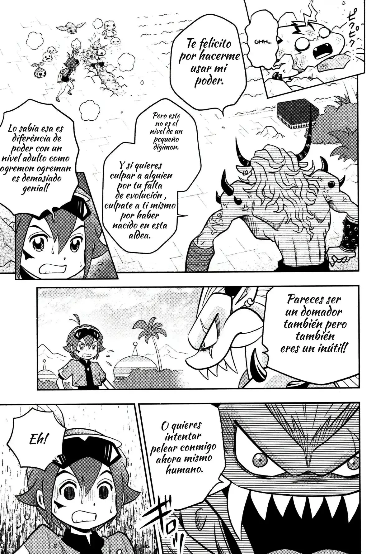 Read Digimon dreamers ES Manga Online