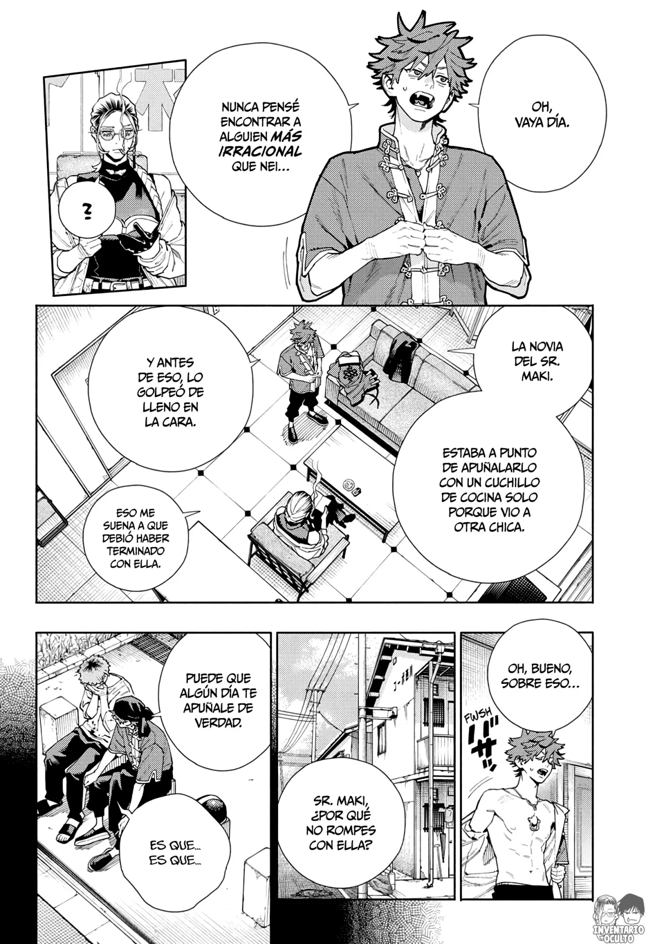Read Gokurakugai ES Manga Online