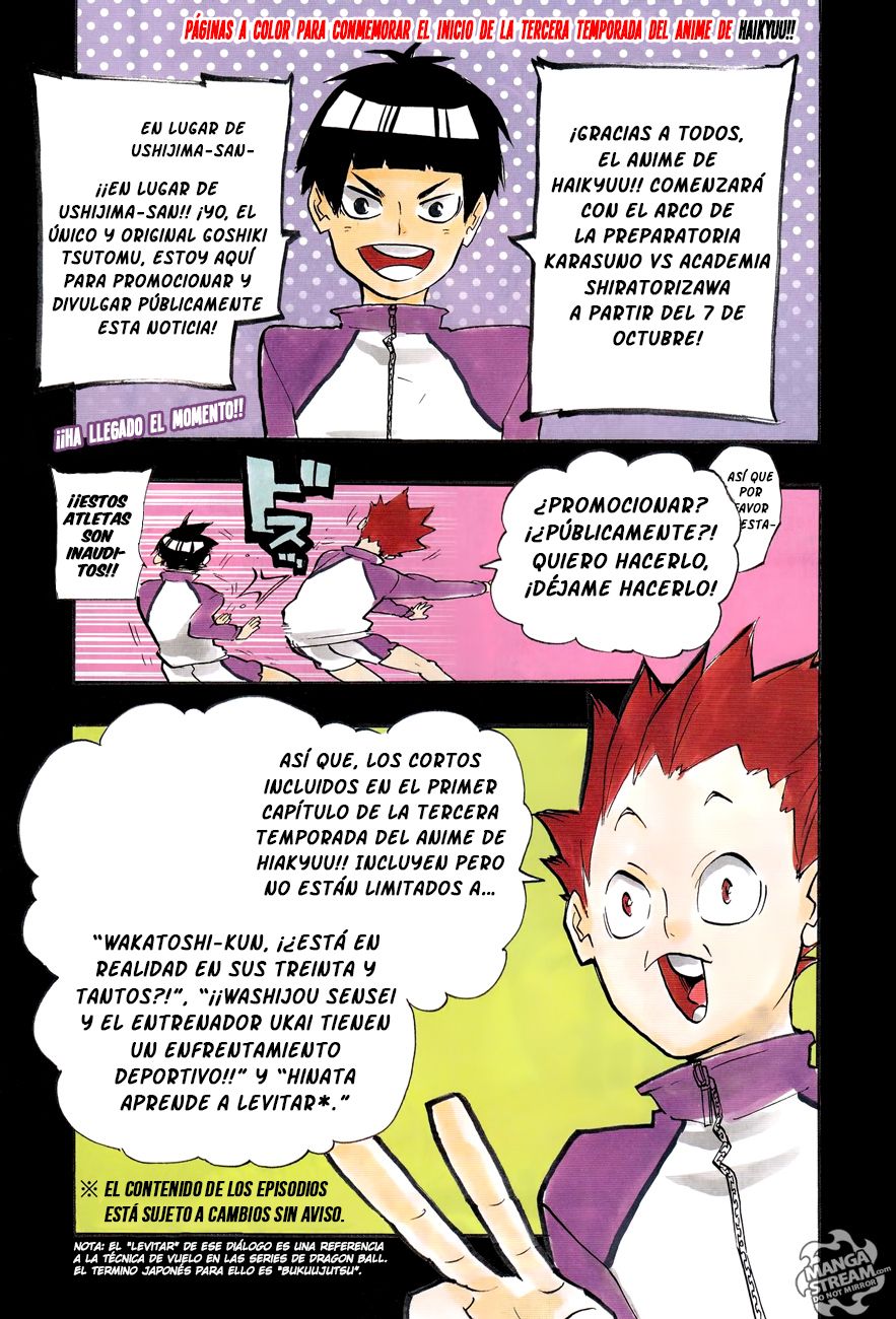 Read Haikyu!! ES Manga Online