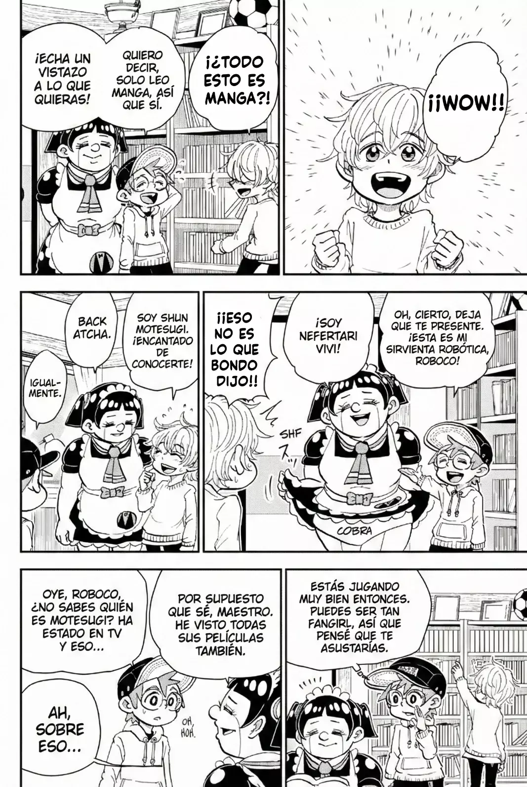 Read Me & Roboco ES Manga Online