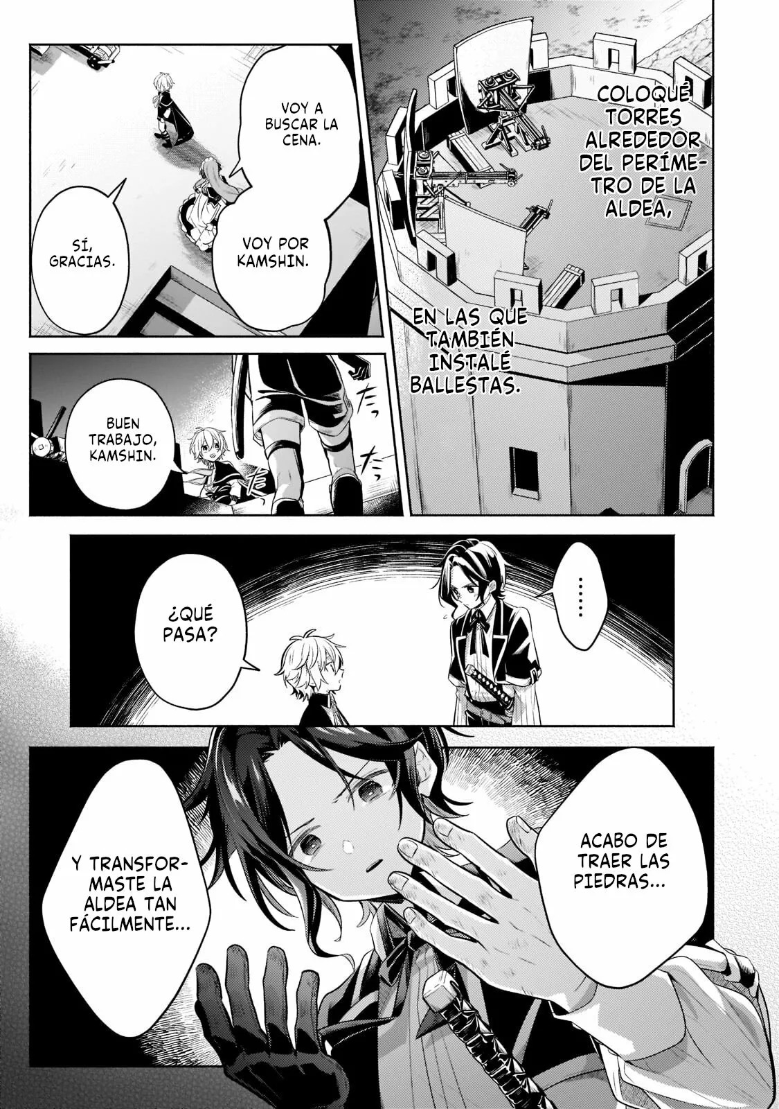 Read Okiraku Ryoushu no Tanoshii Ryouchi Bouei ES Manga Online