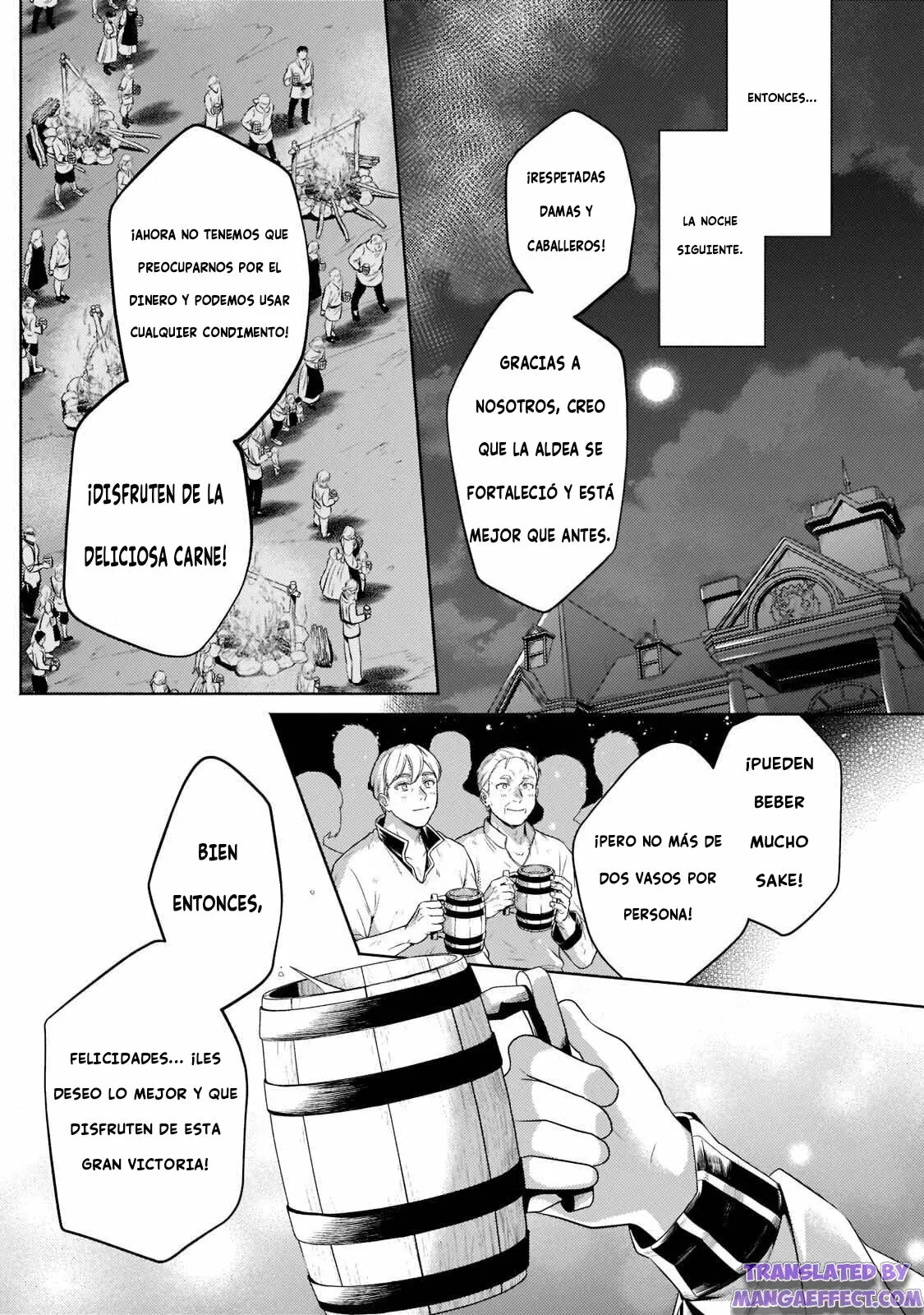 Read Okiraku Ryoushu no Tanoshii Ryouchi Bouei ES Manga Online