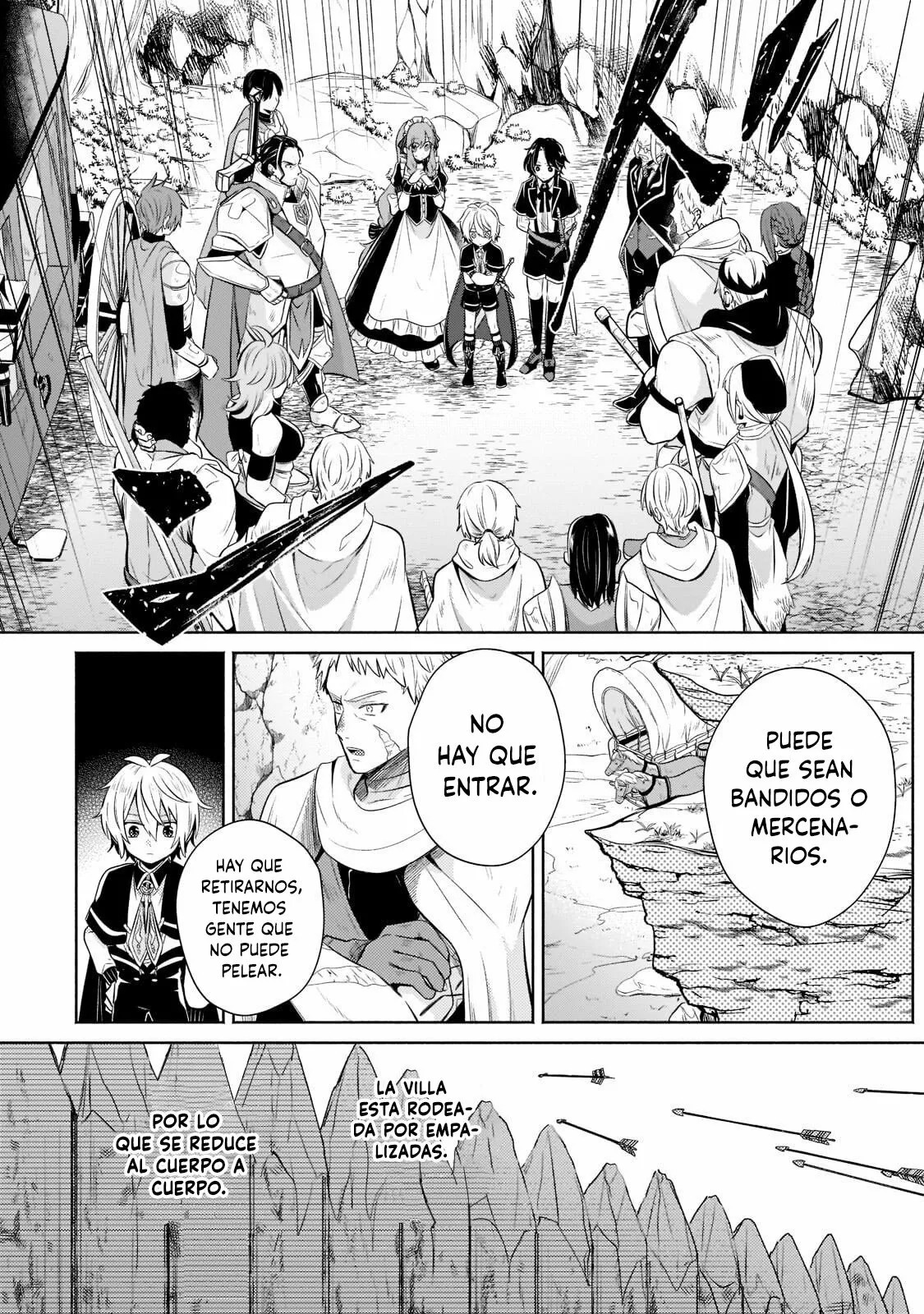 Read Okiraku Ryoushu no Tanoshii Ryouchi Bouei ES Manga Online