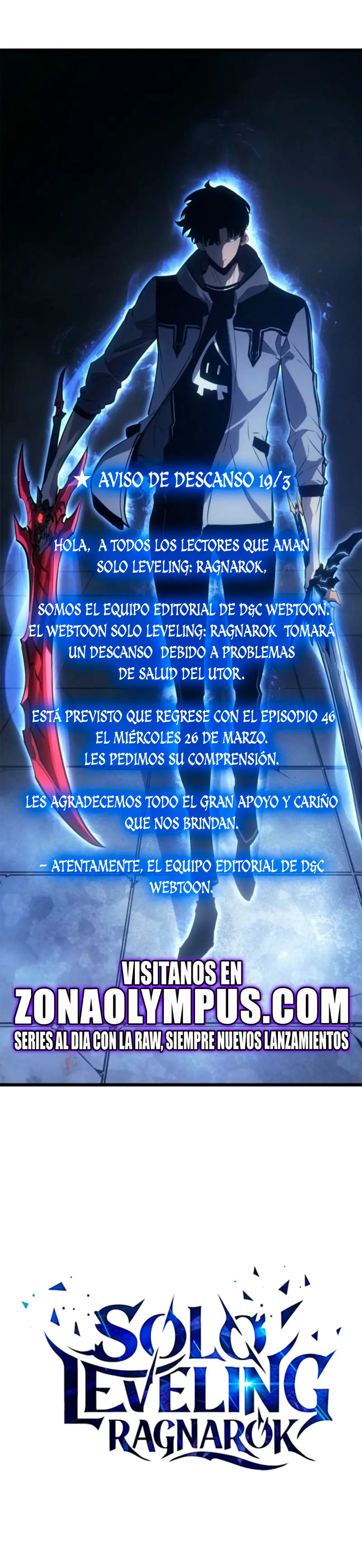 Read Solo Leveling  Ragnarok ES Manga Online