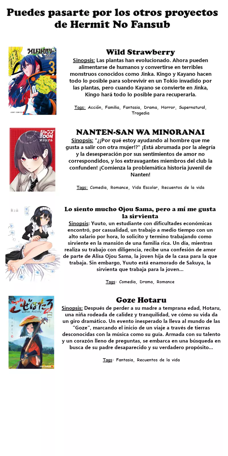Read Wild Strawberry ES Manga Online