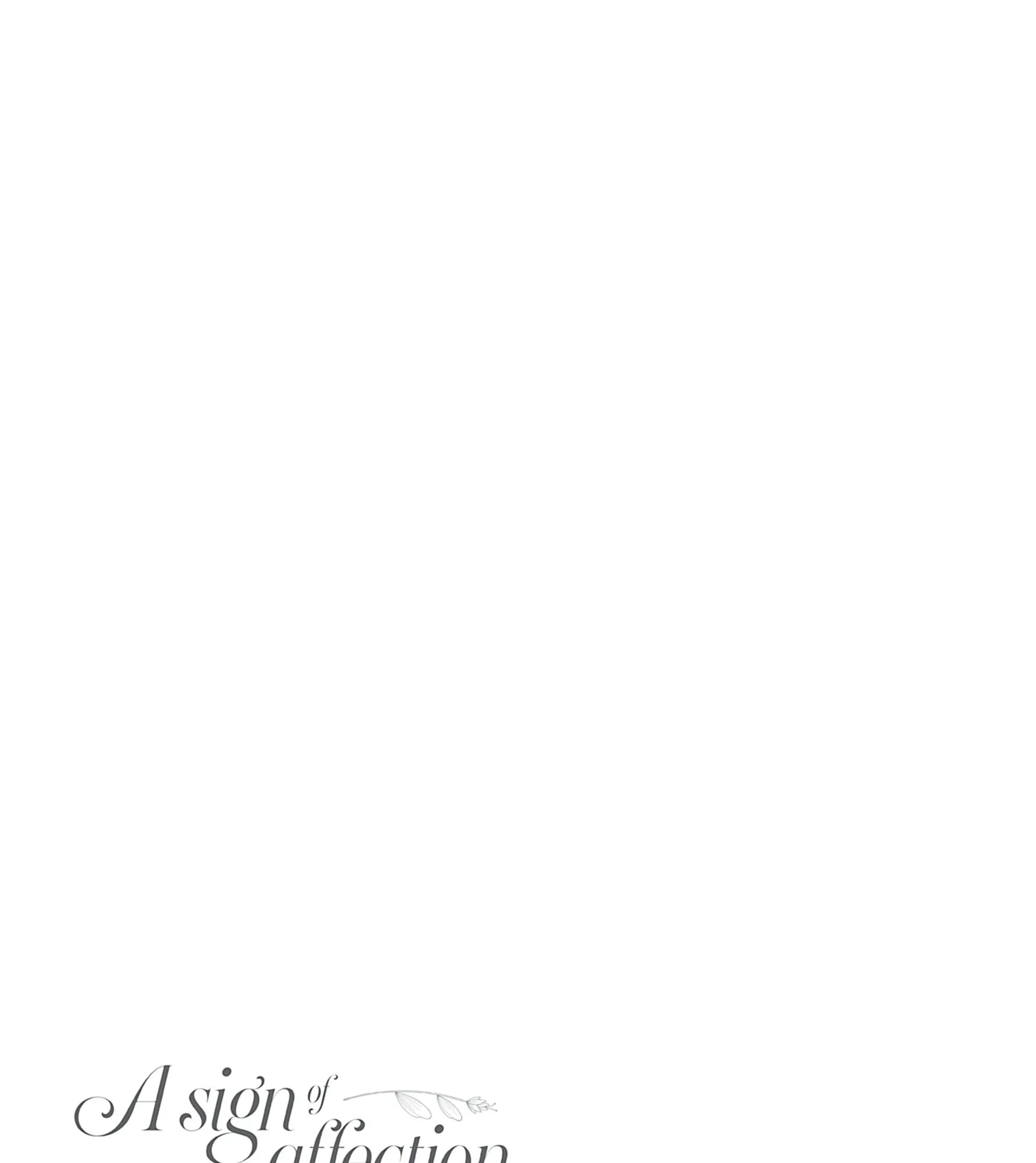 Read A sign of affection FR Manga Online
