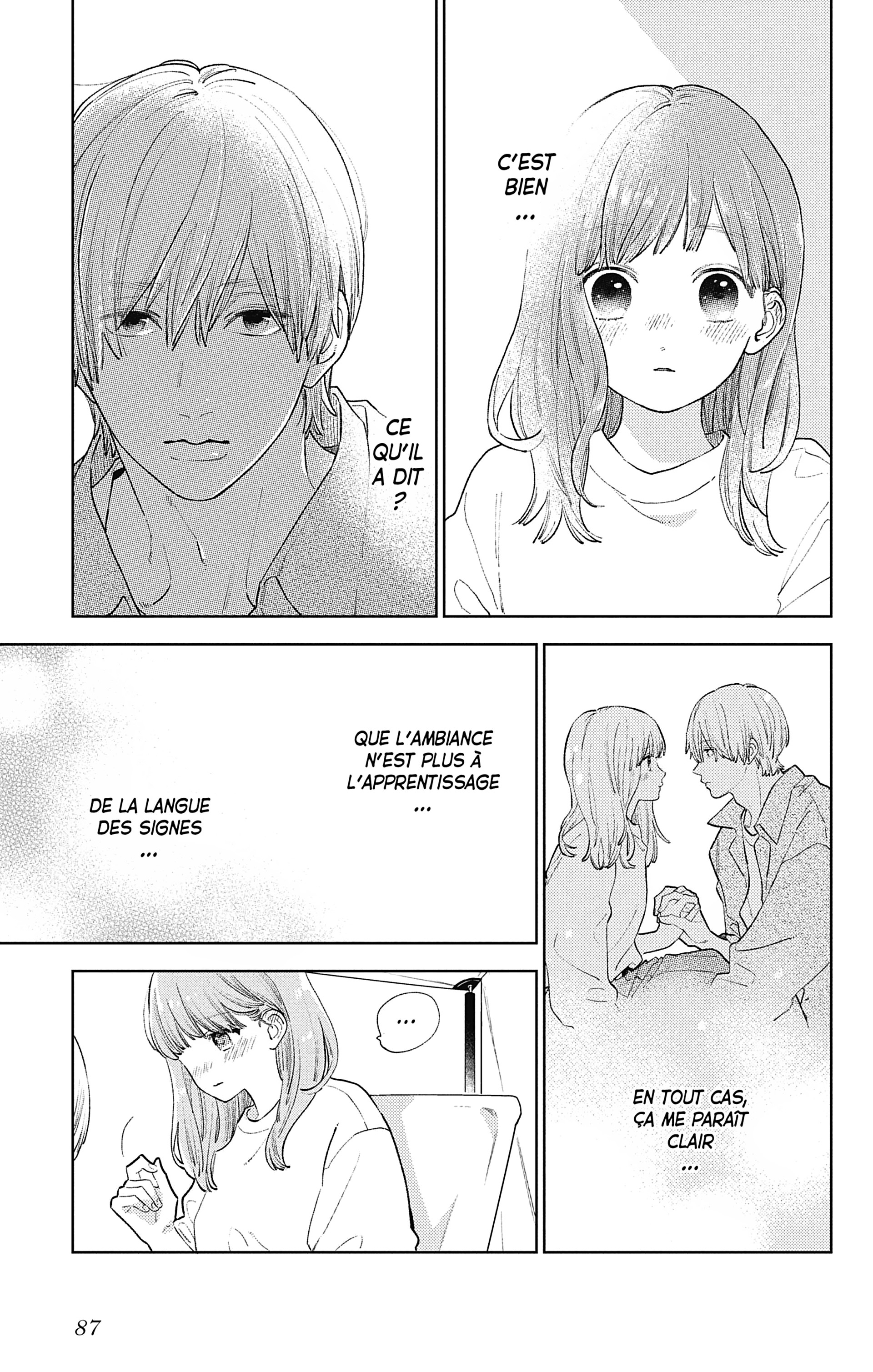 Read A sign of affection FR Manga Online