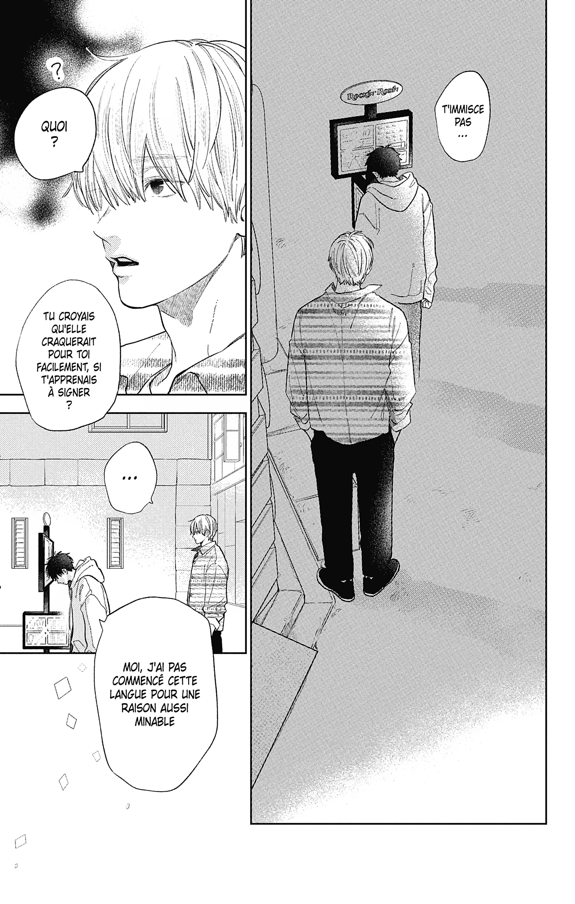Read A sign of affection FR Manga Online