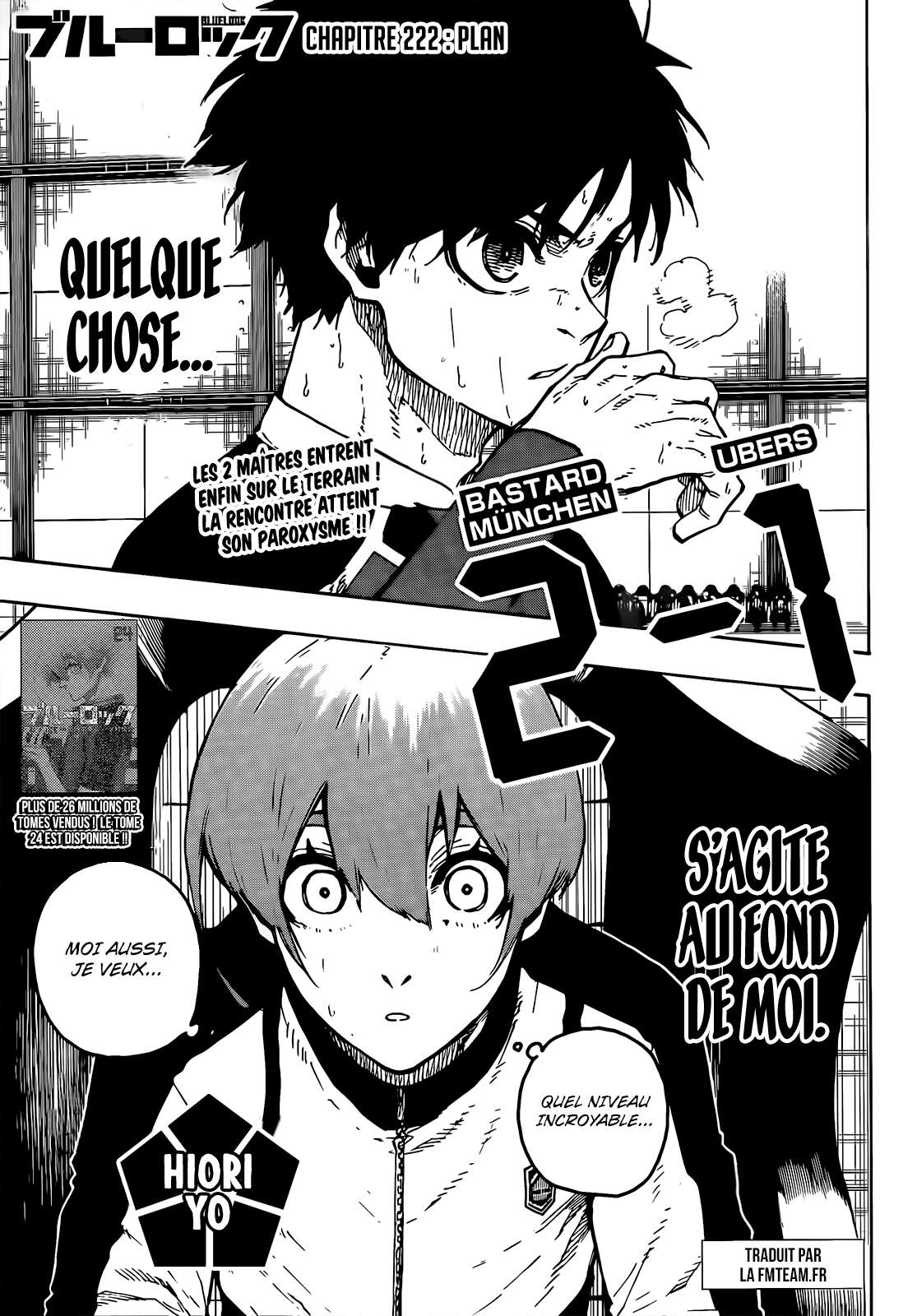 Read Blue Lock FR Manga Online
