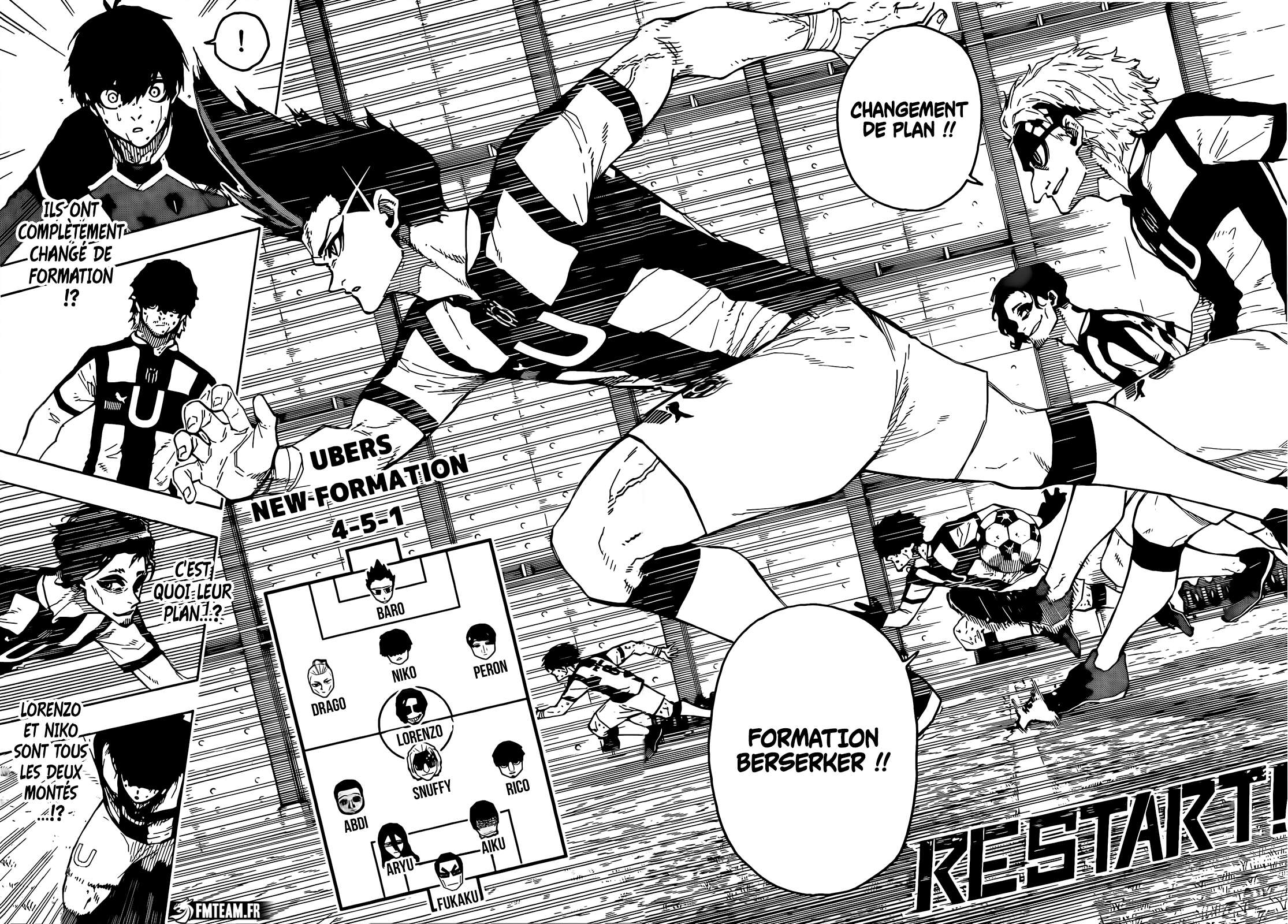 Read Blue Lock FR Manga Online
