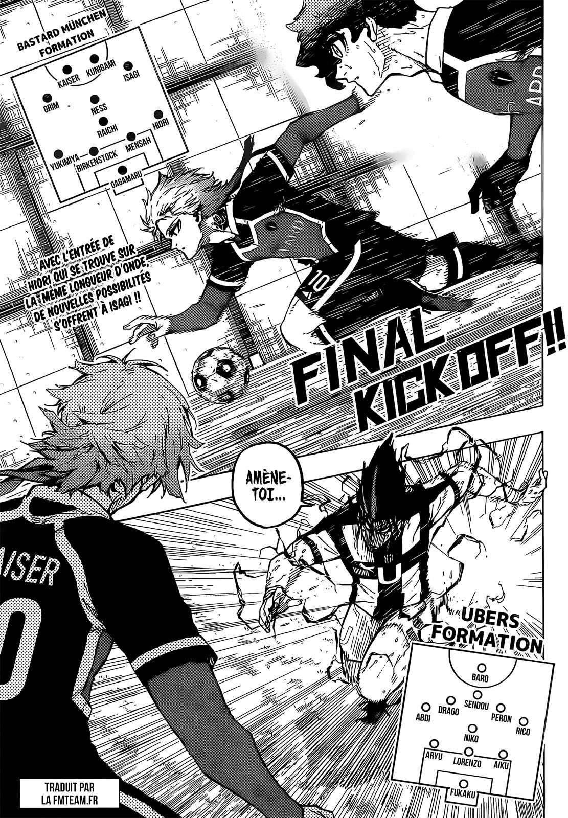 Read Blue Lock FR Manga Online