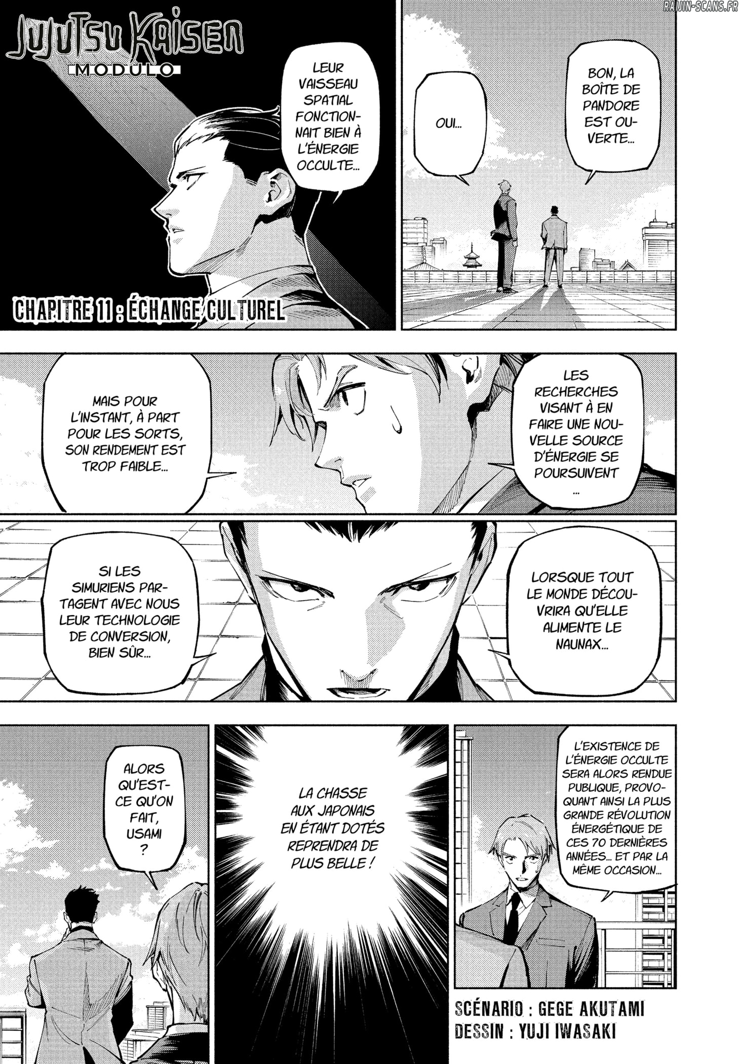 Read Jujutsu Kaisen Modulo FR Manga Online