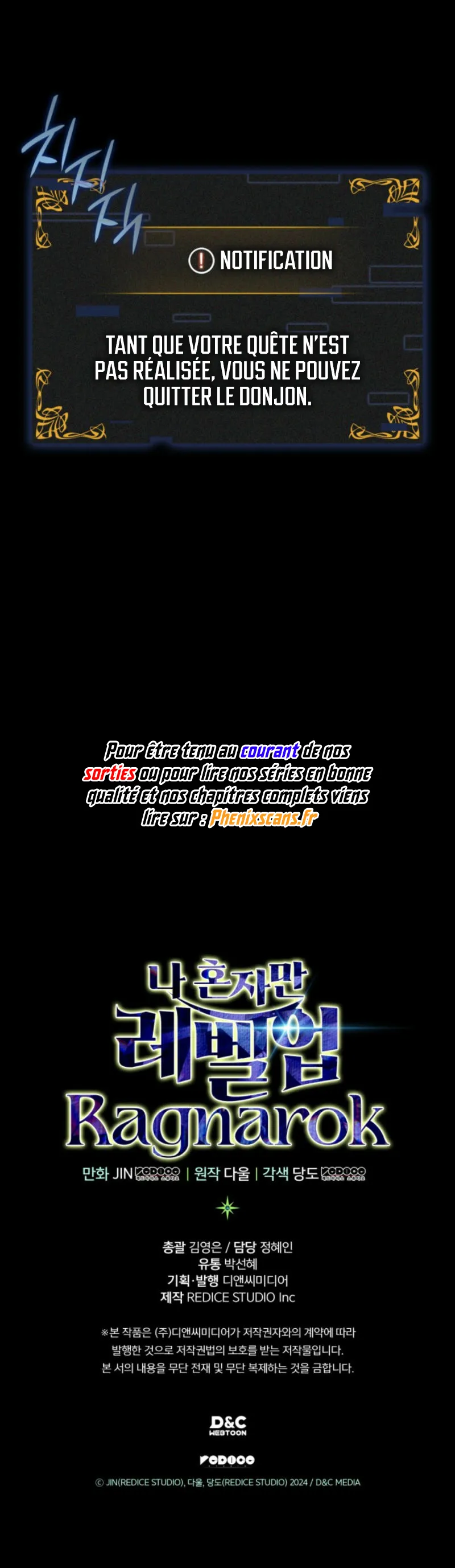 Read Solo Leveling  Ragnarok FR Manga Online