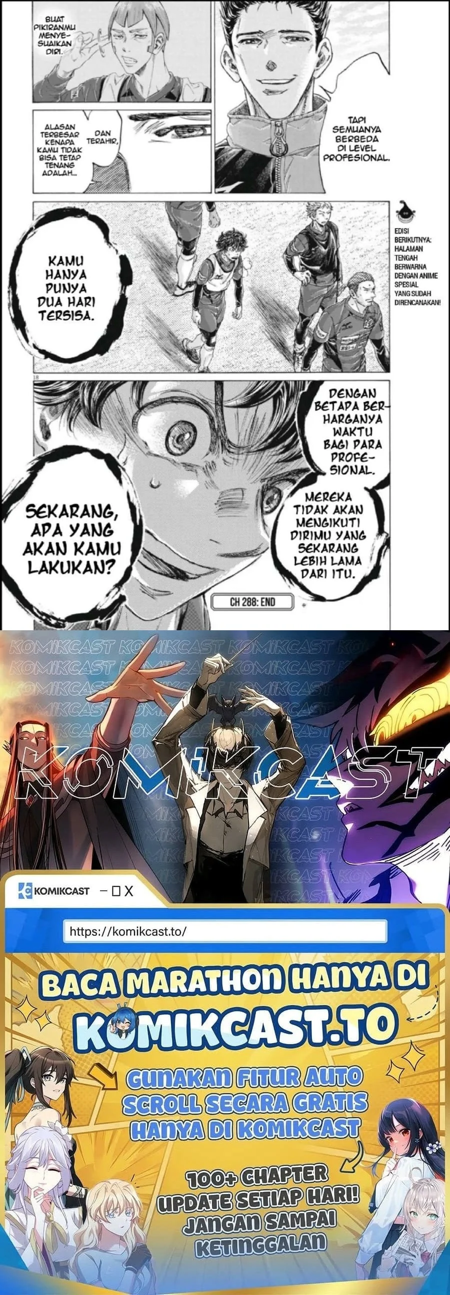 Read Ao Ashi ID Manga Online