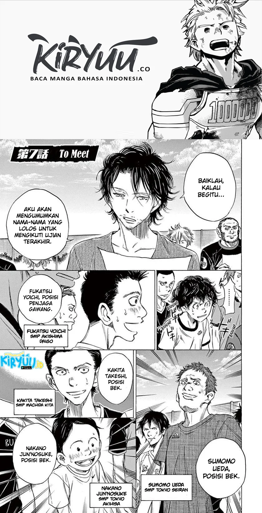 Read Ao Ashi ID Manga Online