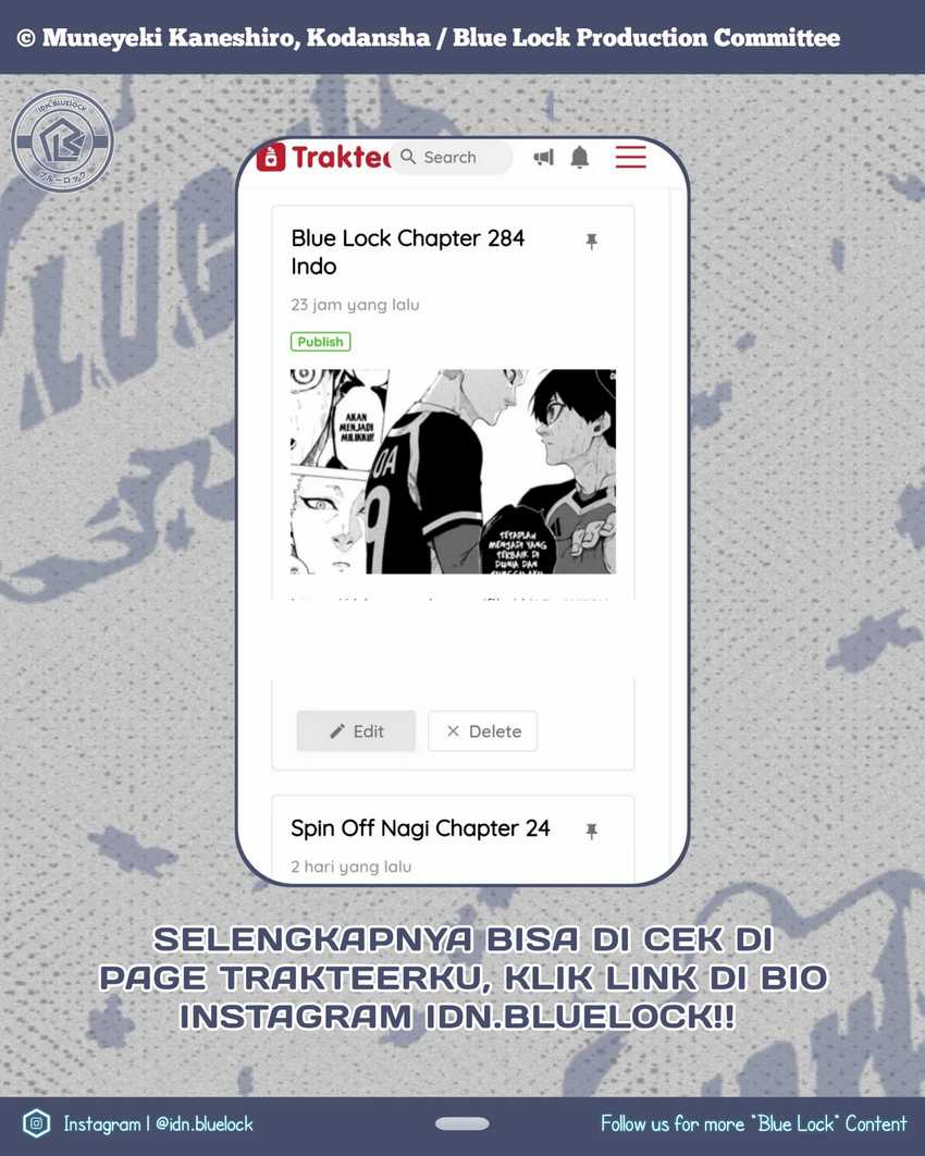 Read Blue Lock ID Manga Online