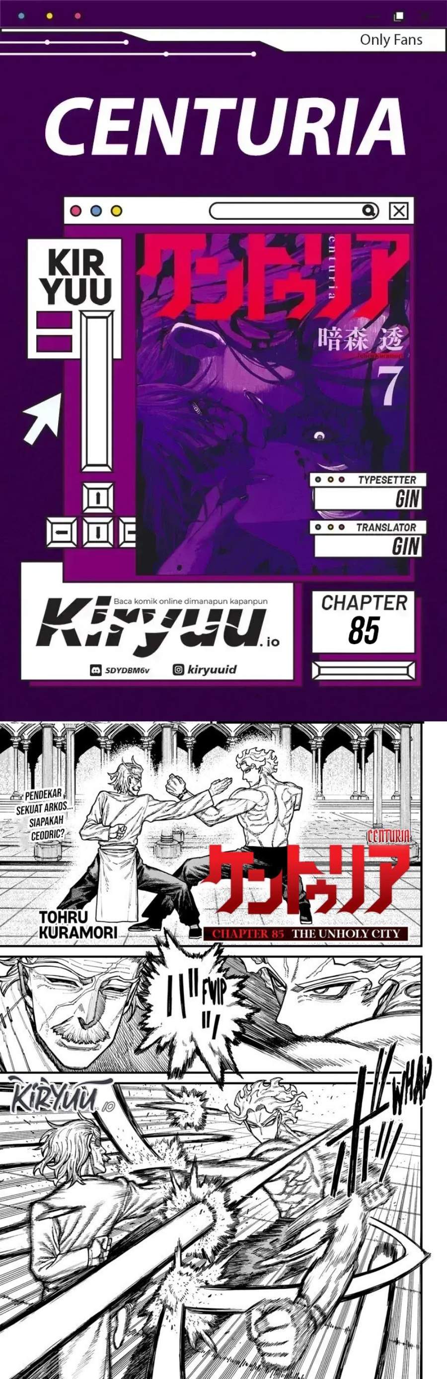 Read Centuria ID Manga Online