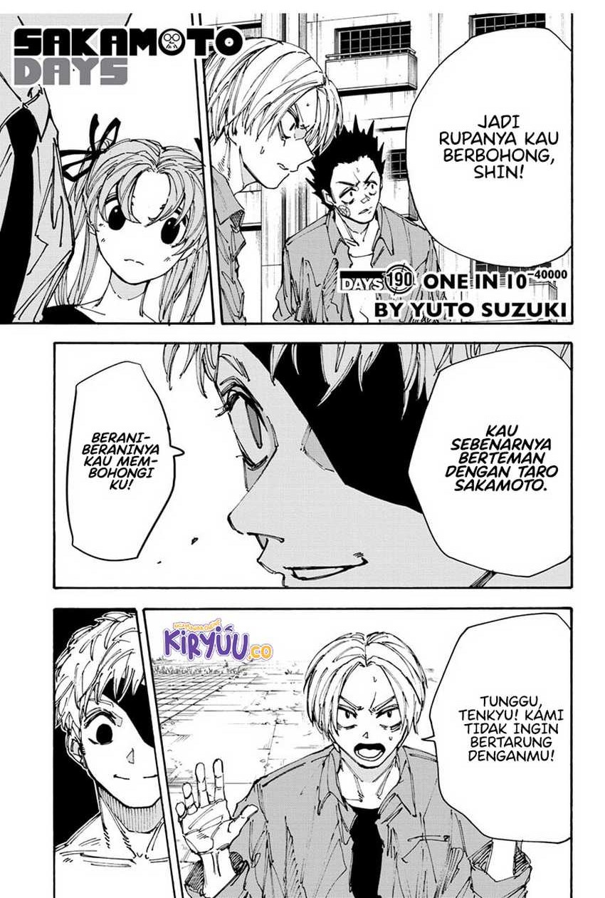 Read Sakamoto Days ID Manga Online