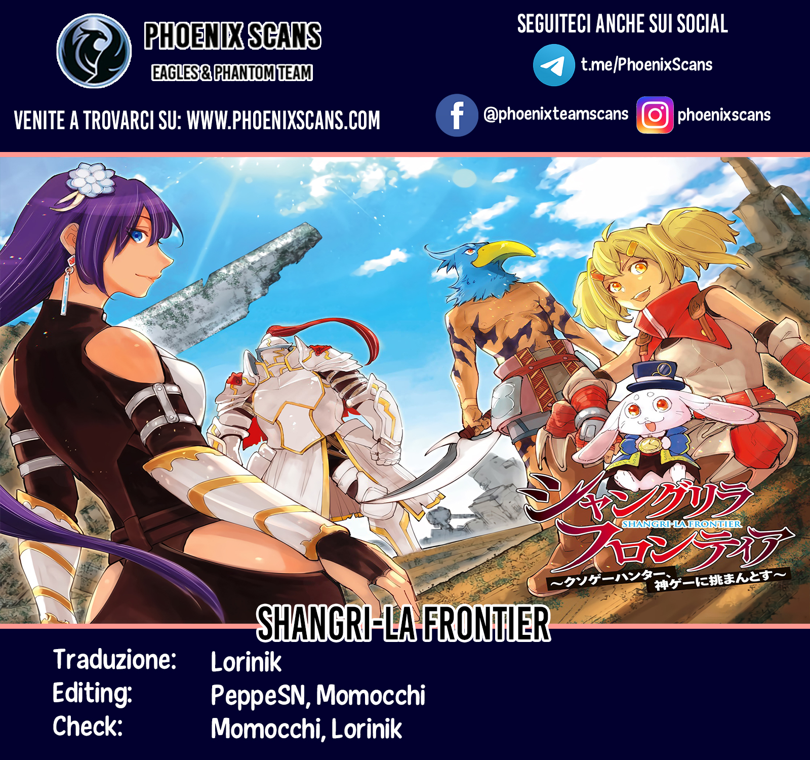 Read Shangri La Frontier IT Manga Online