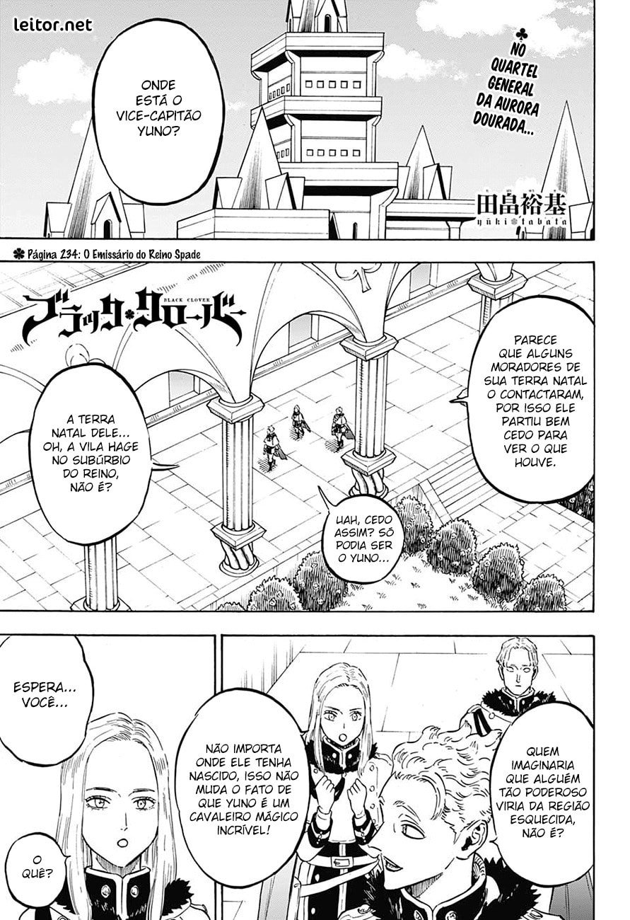 Read Black Clover PT Manga Online