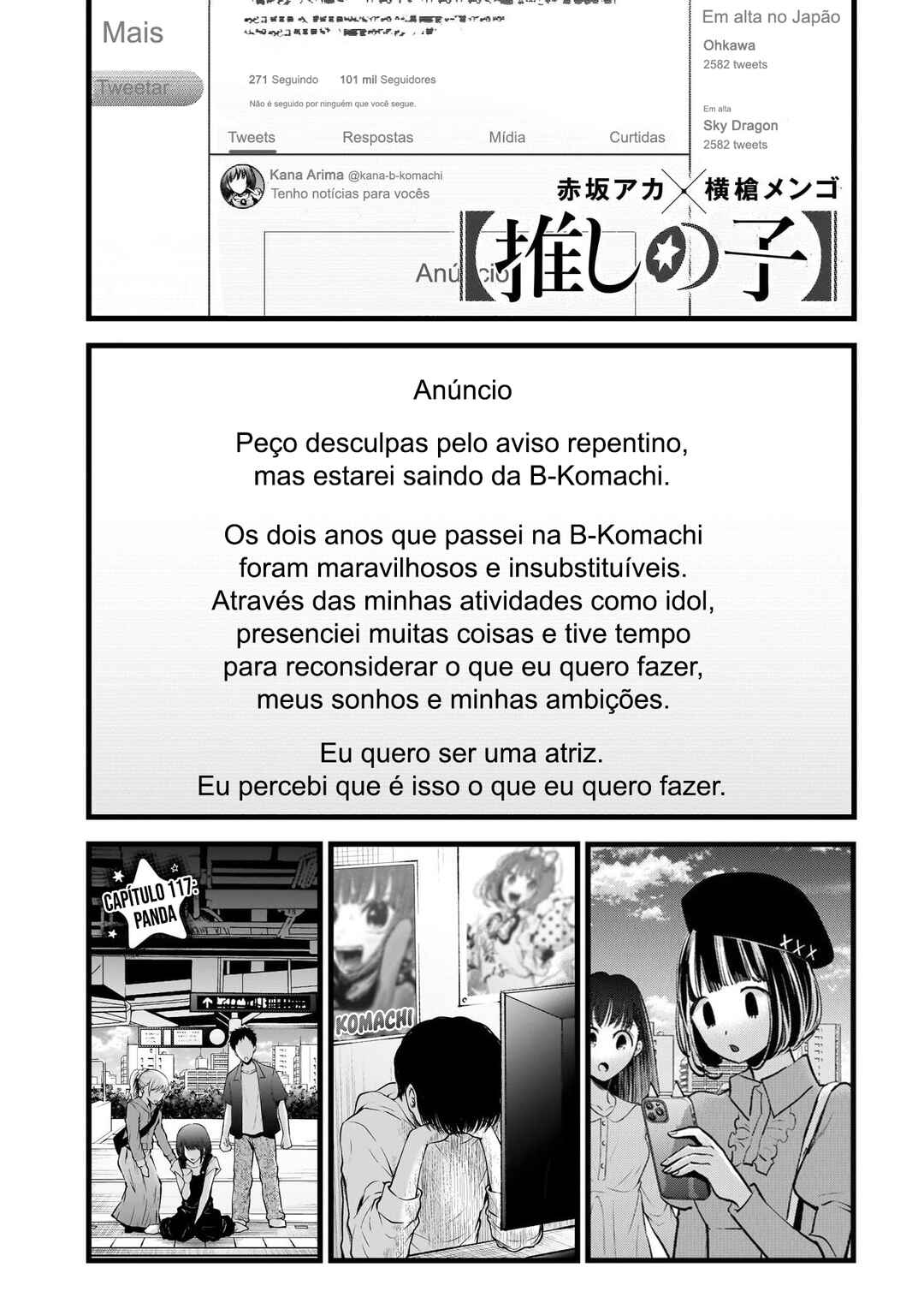 Read Oshi no Ko PT Manga Online