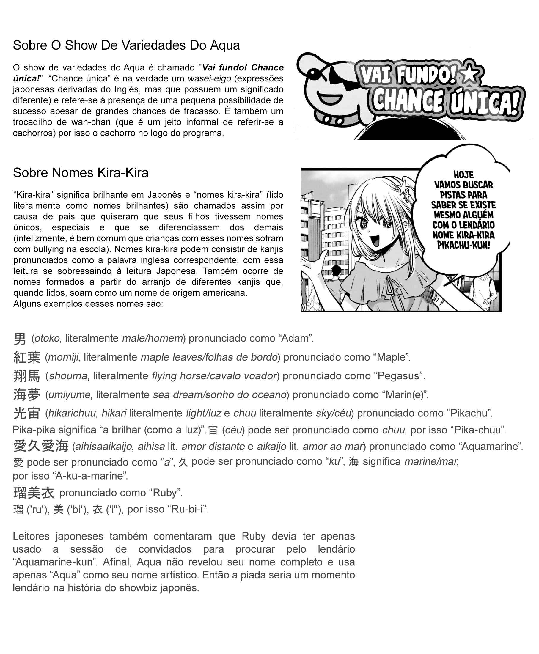 Read Oshi no Ko PT Manga Online