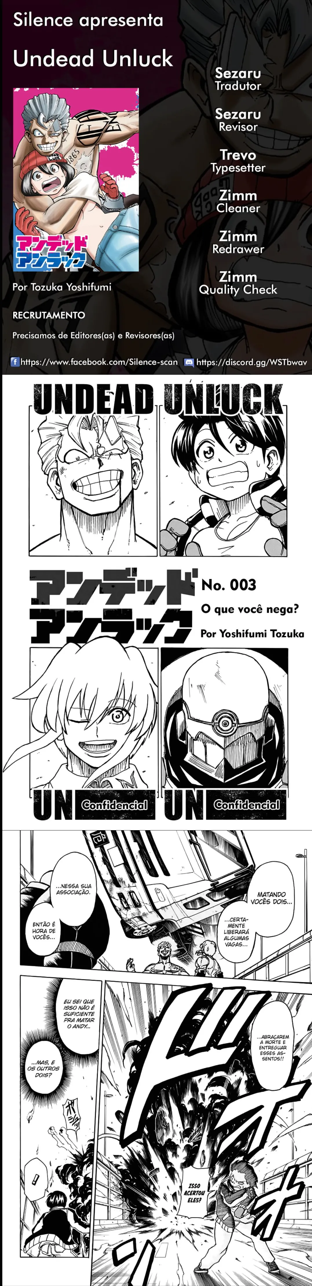 Read Undead Unluck PT Manga Online