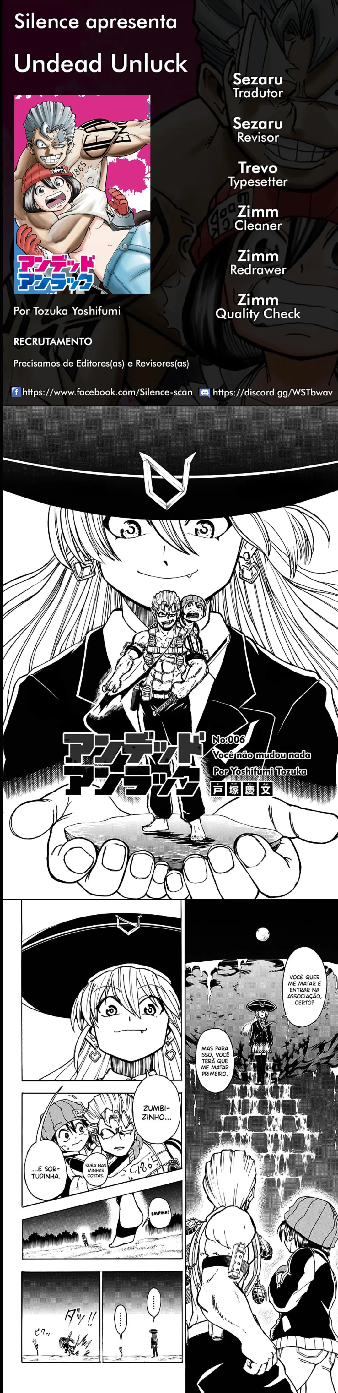 Read Undead Unluck PT Manga Online