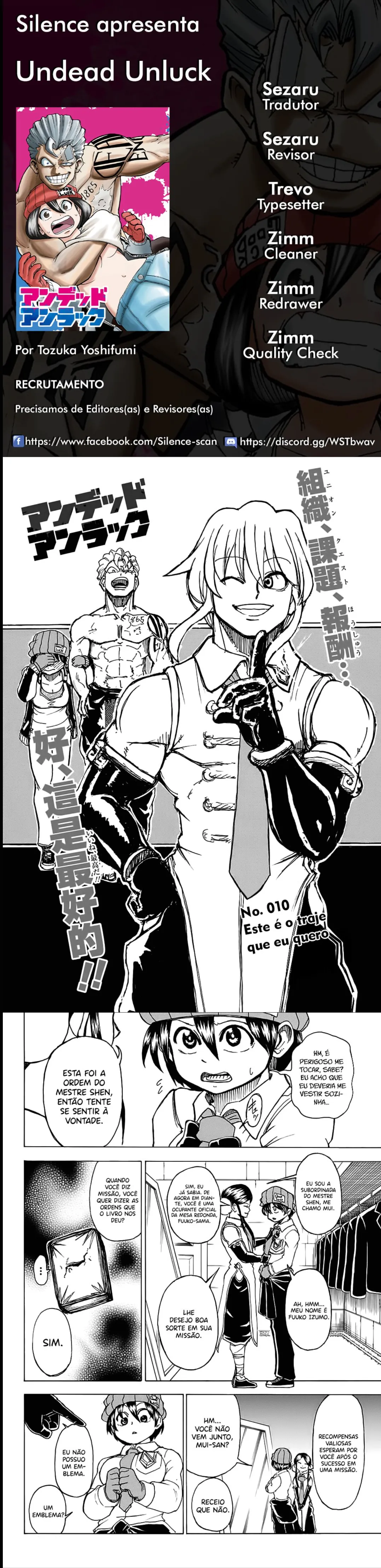 Read Undead Unluck PT Manga Online